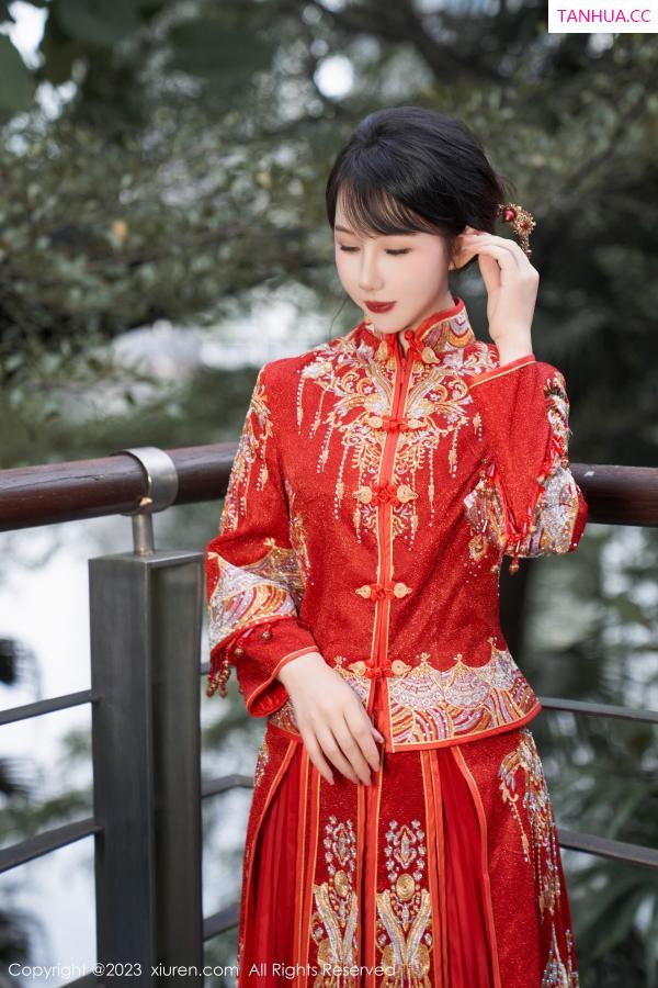波巧酱  [XiuRen]高清写真图 2023.11.28 No.7729 波巧酱 新娘美腿第8张图片